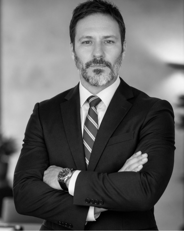 Tito Bonicelli, director comercial de Inka Experience Group, retrato en blanco y negro